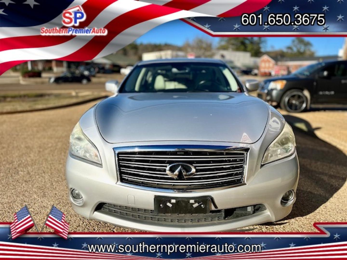 2012 SILVER INFINITI M37 BASE (JN1BY1AP3CM) , located at 922 W. Beacon St., Philadelphia, MS, 39350, (601) 650-3675, 32.770447, -89.127151 - Photo#1